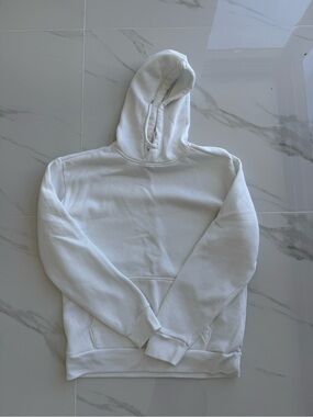 Holster unisex White Hoodie Sweatshirt, M